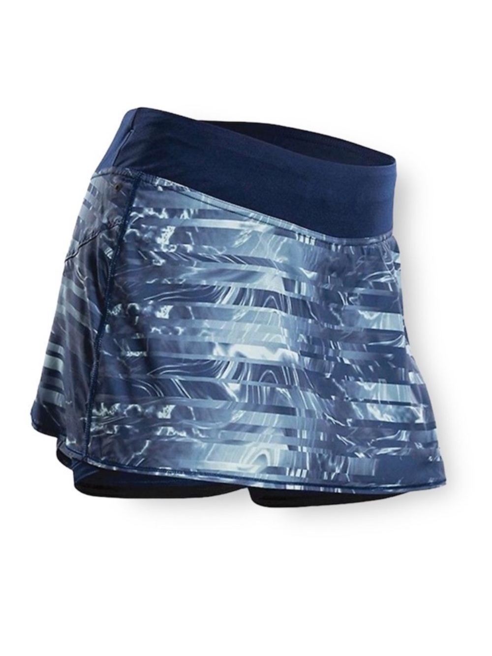 Sugoi Blue Rainstorm Blur Athletic Fusion Skort Size XL